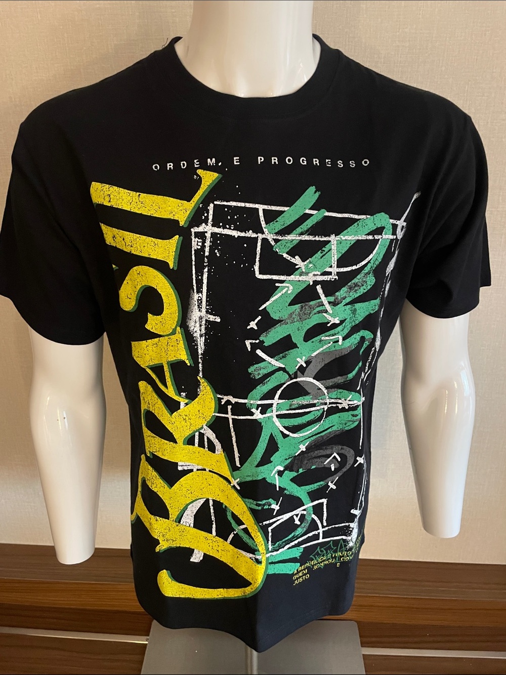 Brazil black graphic tee #football #soccer